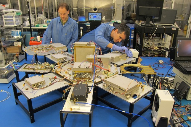NEMO-HD Satellite Assembly.